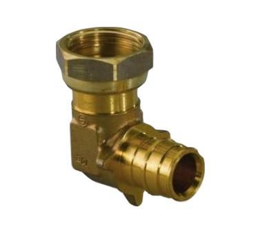 UPONOR  Q&E УГОЛЬНИК С НАКИДНОЙ ГАЙКОЙ 20-G3/4